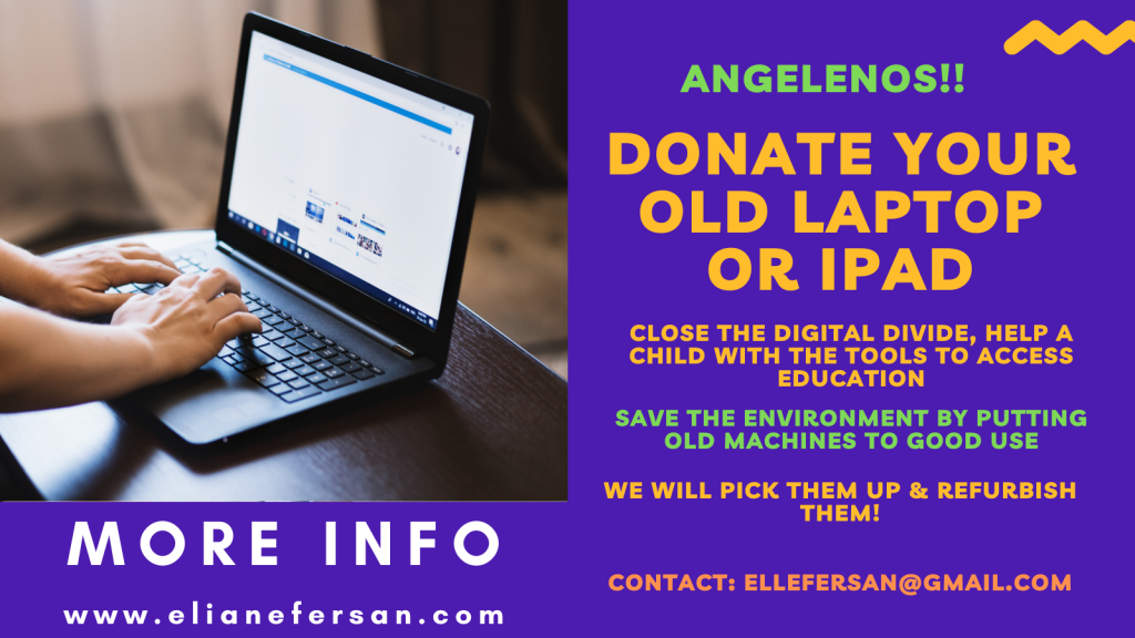 Donate your old laptop